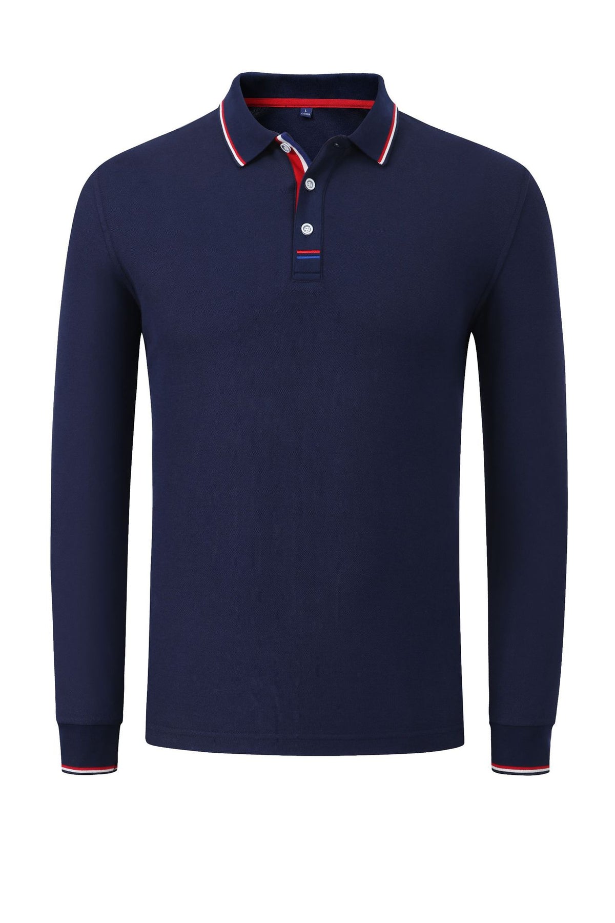 Autumn And Winter Copper Ammonia Cotton Long Sleeve Polo Group Work Clothes Golf Clothing