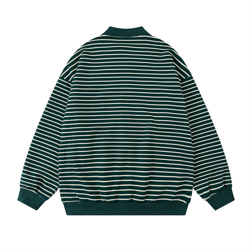 Striped hoodie