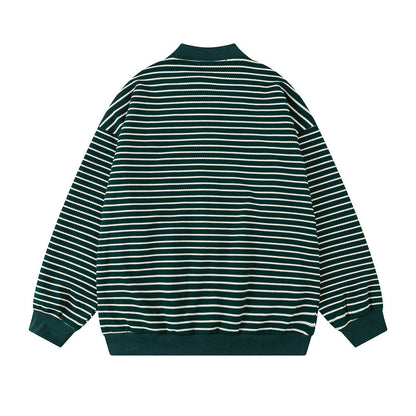 Striped hoodie