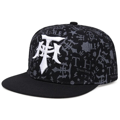 Fashion Hip Hop Snapback Cap Men Cotton Adjustable Matching Color Baseball Caps For Men Outdoor Casual Sports Golf Trucker Hat
