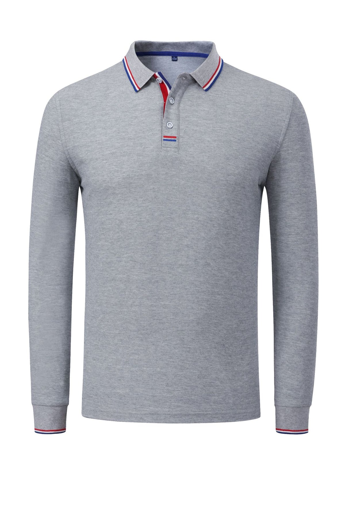 Autumn And Winter Copper Ammonia Cotton Long Sleeve Polo Group Work Clothes Golf Clothing