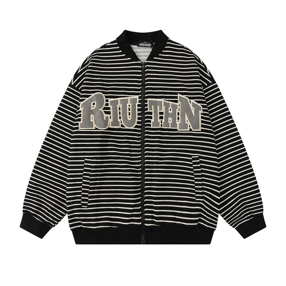 Striped hoodie