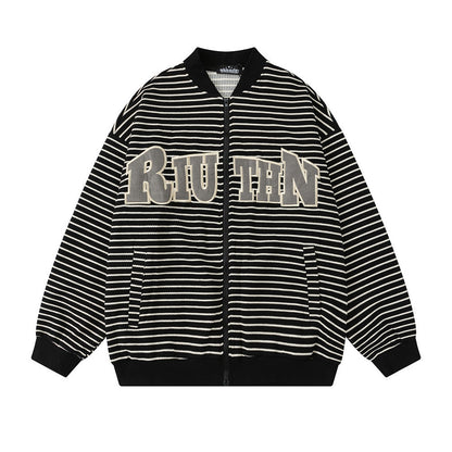 Striped hoodie