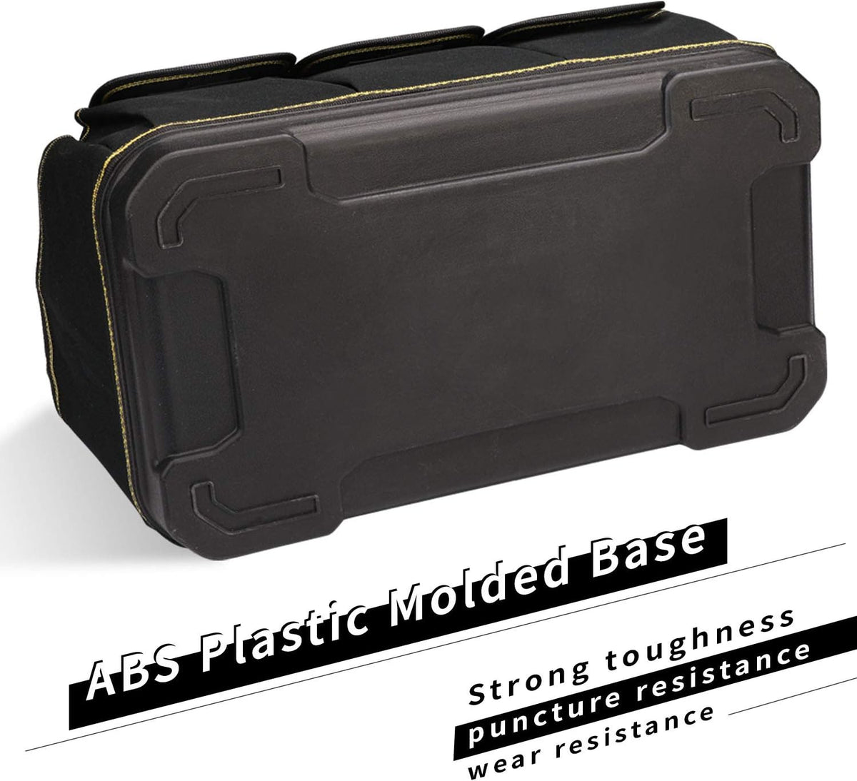 Ultimate 16" Heavy Duty Waterproof Tool Bag with Mini Tool Box - Spacious, Durable, and Comfortable Organizer for All Your Tools