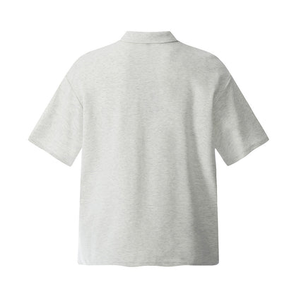 Color Block Zipper Short Sleeve Polo Shirt Golf Clothing Men's Summer Casual Sports Wear Breathable Polo Shirt Top