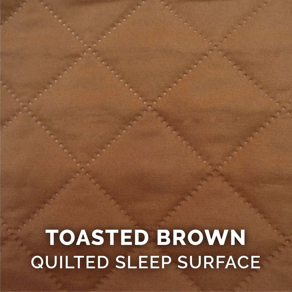 Luxurious Jumbo Quilted Sofa Pet Bed for Dogs & Cats - Cozy Toasted Brown Comfort