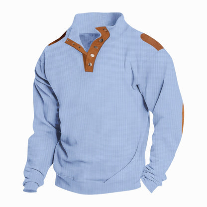 Embroidered button polo shirt sports polo shirt