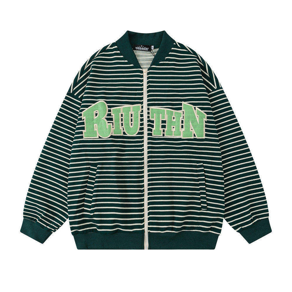 Striped hoodie