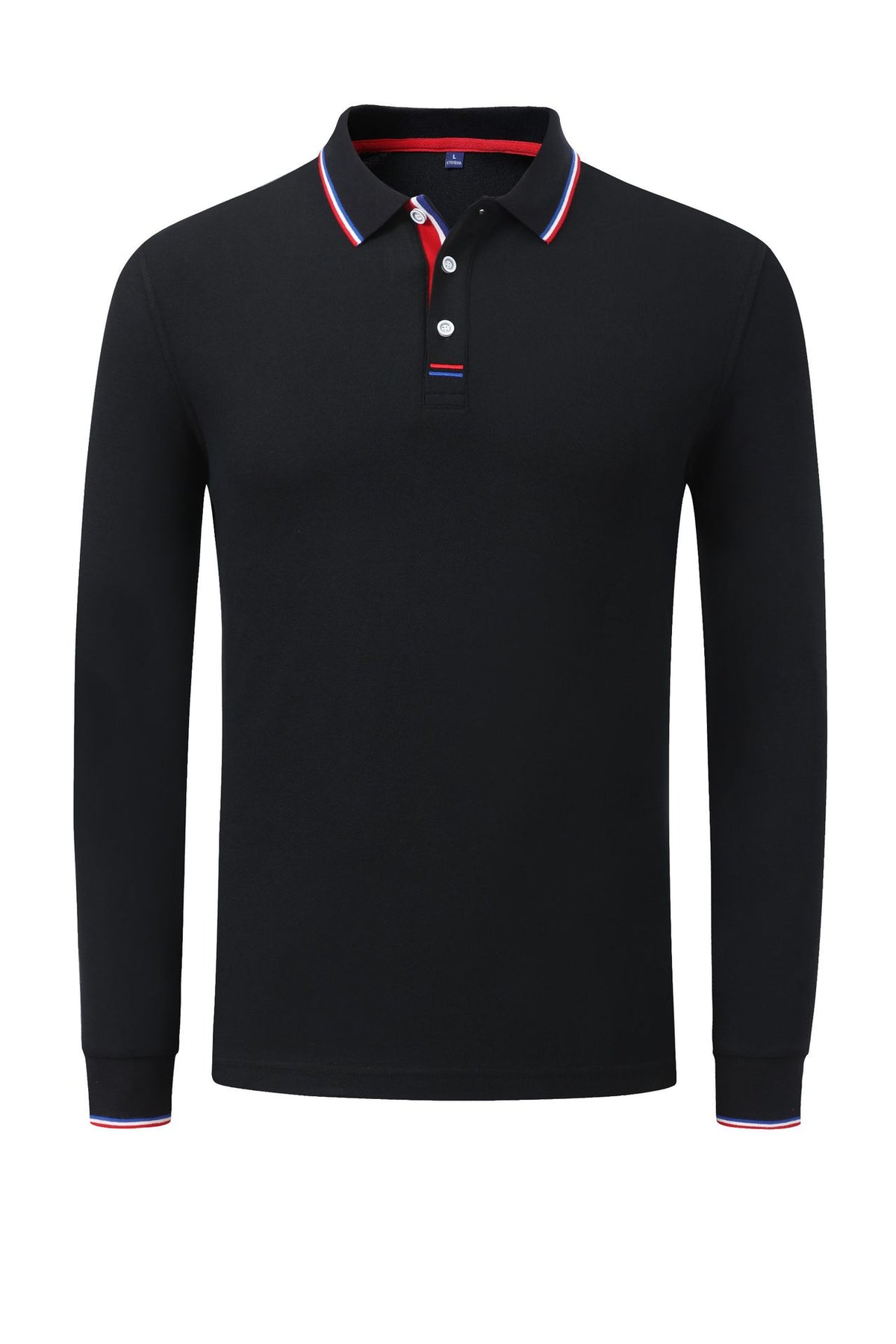 Autumn And Winter Copper Ammonia Cotton Long Sleeve Polo Group Work Clothes Golf Clothing